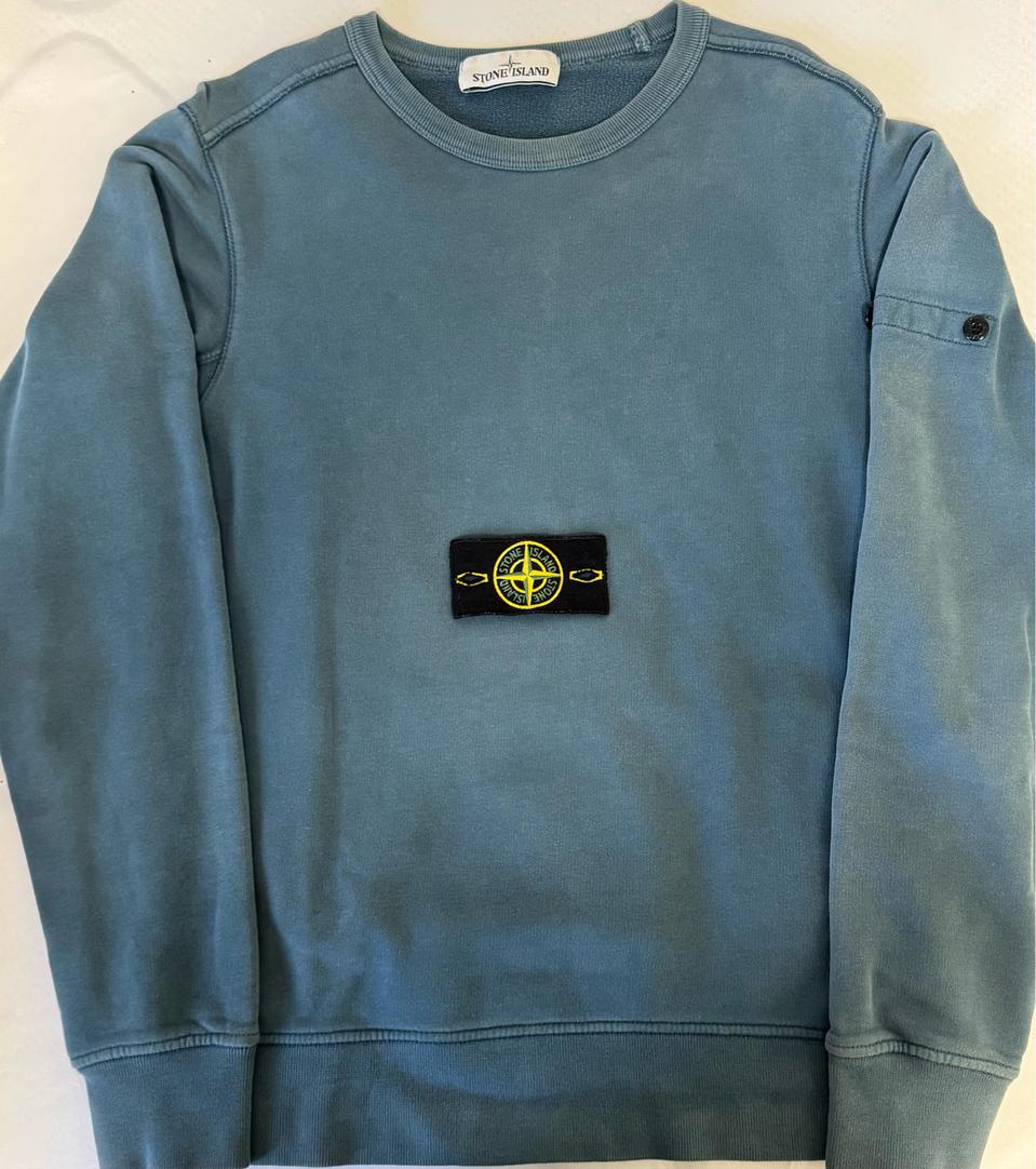 [S]스톤아일랜드 크루넥 더스티블루 맨투맨