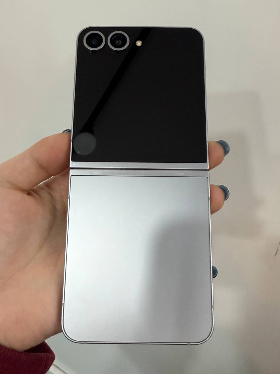 무잔상)갤럭시Z플립6 실버 256GB