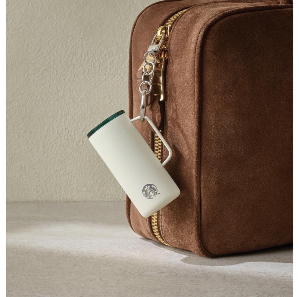 미개봉,새상품:)스타벅스 미니어처 텀블러 키링-화이트