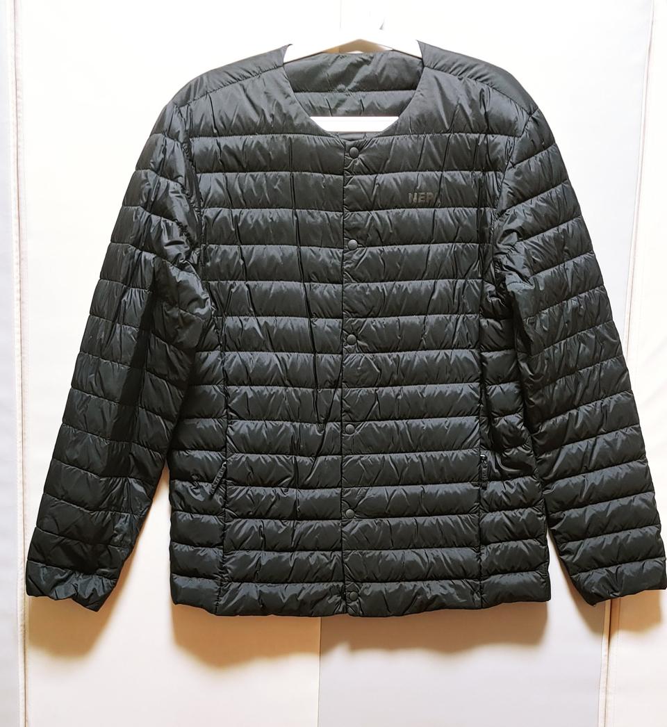 [XL] 네파 RDS 구스 경량 패딩점퍼 블랙554
