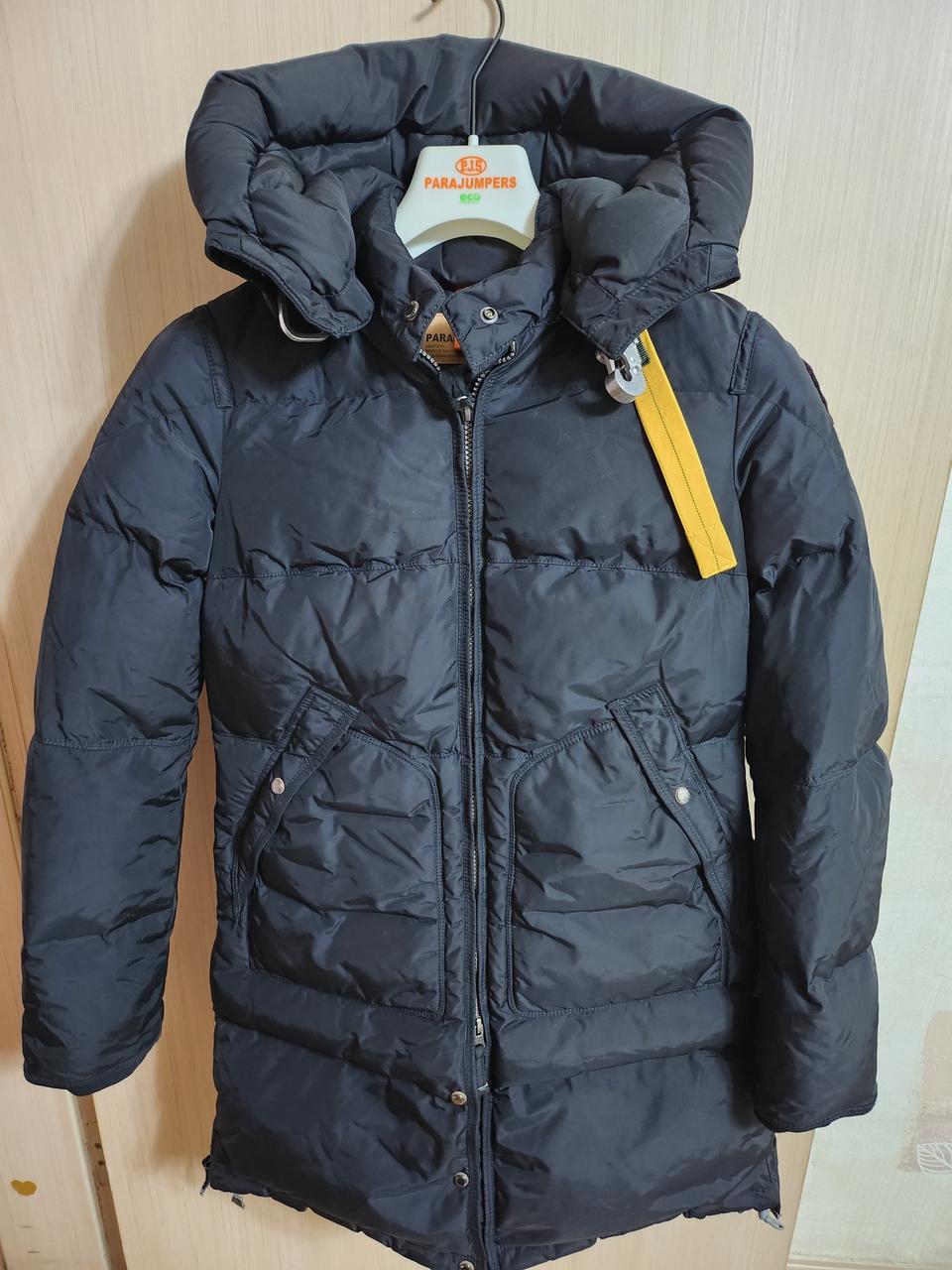 파라점퍼스 우먼 롱베어 후드파카 상태 s급  신형모델