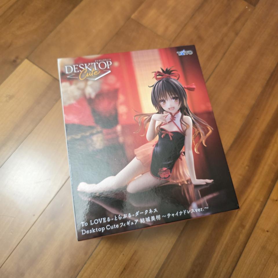 유우키 미캉  데스크탑 차이나드레스 피규어 - New