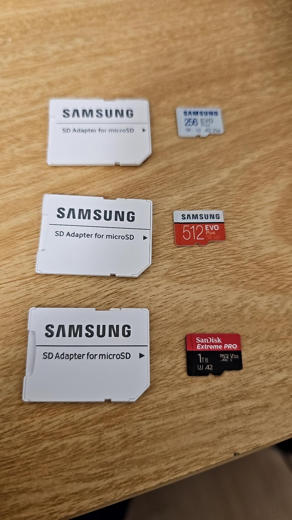 정품 삼성 SD 256gb 512gb 샌디스크 1tb