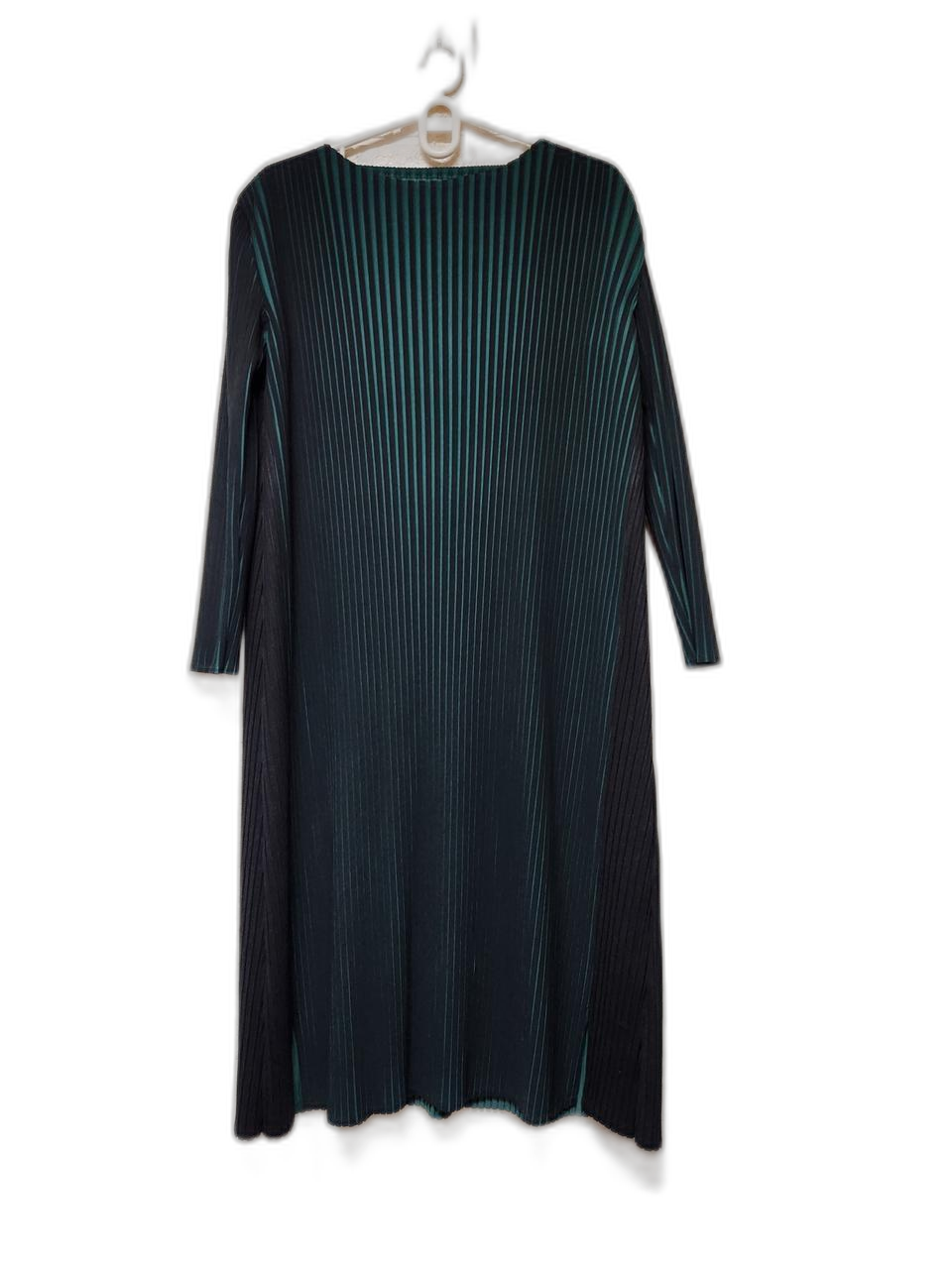 플리츠미 그린블랙 롱원피스