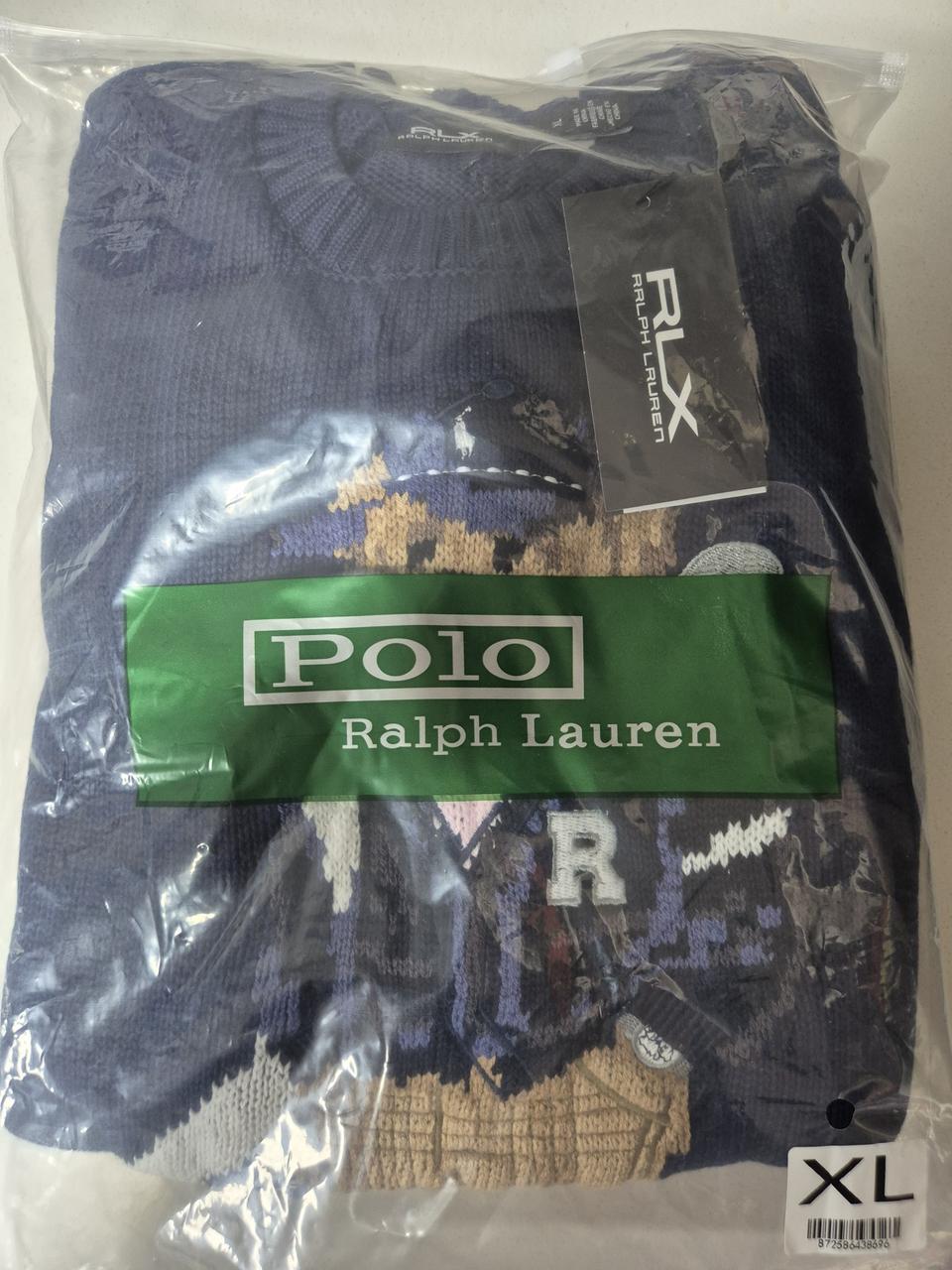 폴로 골프 베어 니트 L, XL (새상품)