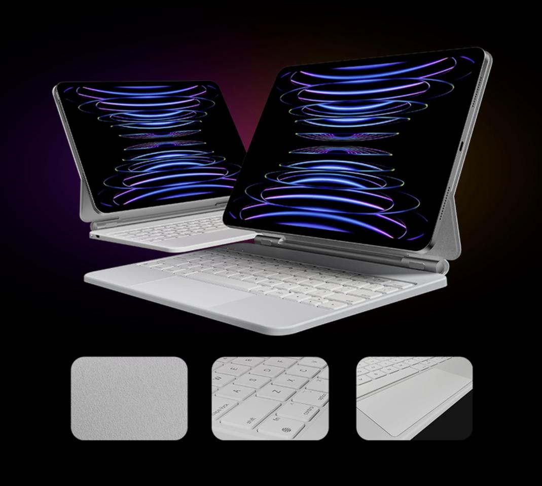 [새제품] HOU 아이패드 호환 매직키보드 12.9인치용