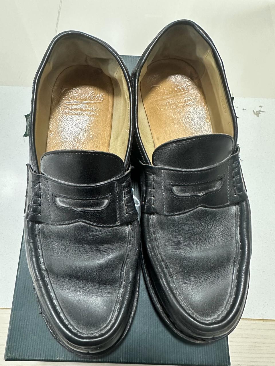 파라부트 레임스 블랙 로퍼 uk 7.5