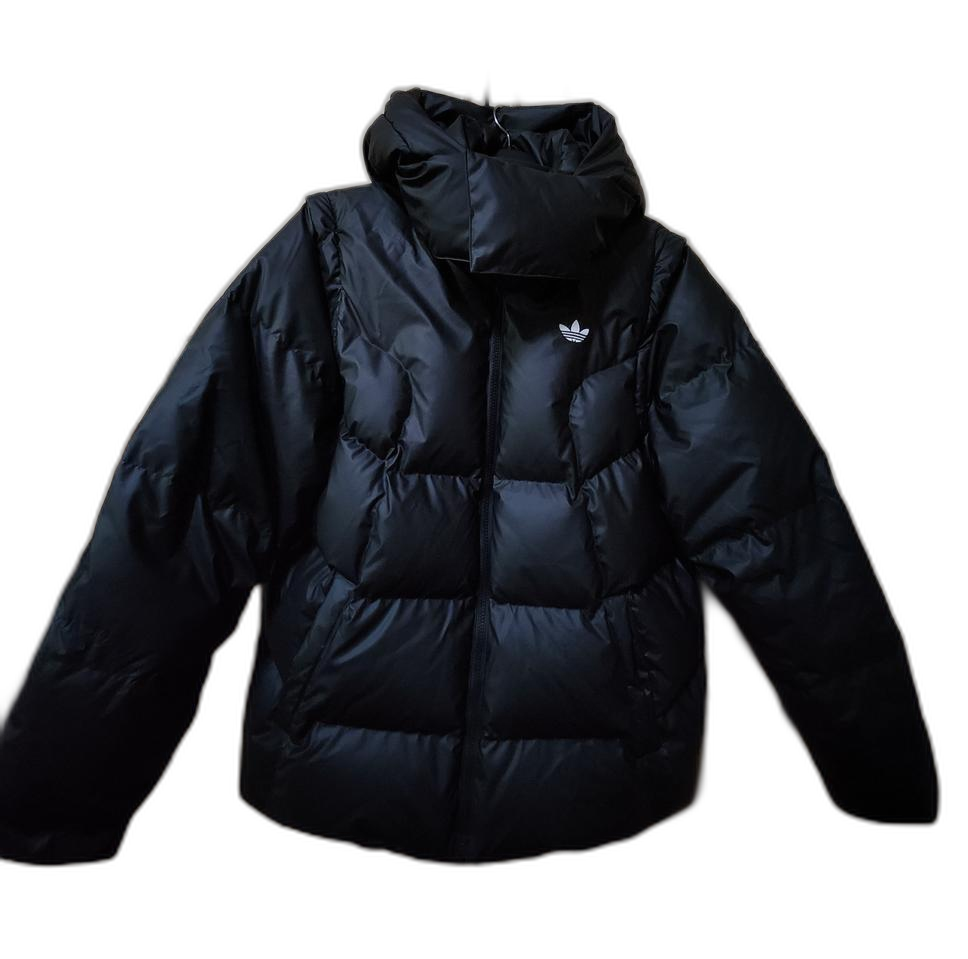 아디다스/오리지널 트레포일 투웨이 숏패딩