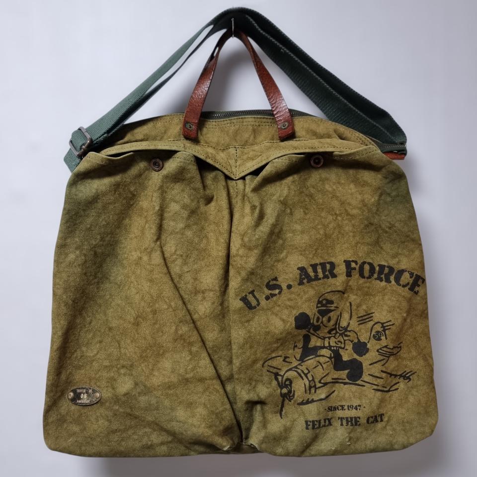 U.S. AIR FORCE 빈티지 미군 헬멧백 