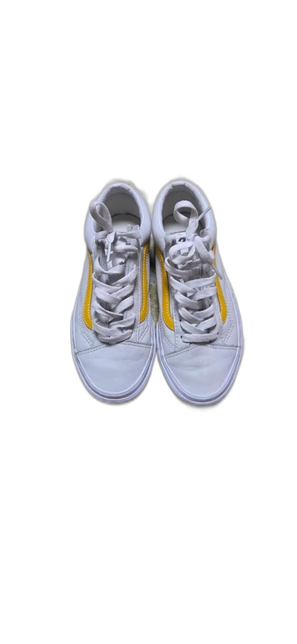 반스 올드스쿨 흰/노 스니커즈 245mm