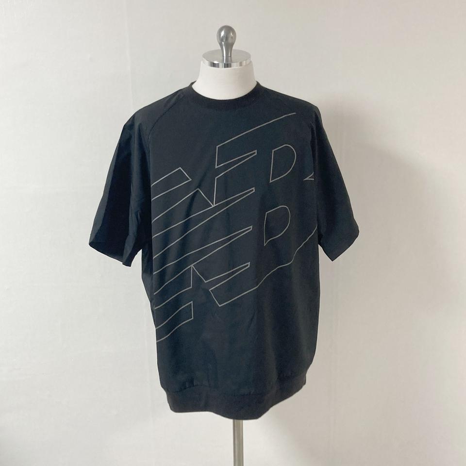 뉴발란스 남성바람막이반팔티셔츠 블랙 L 호호상점