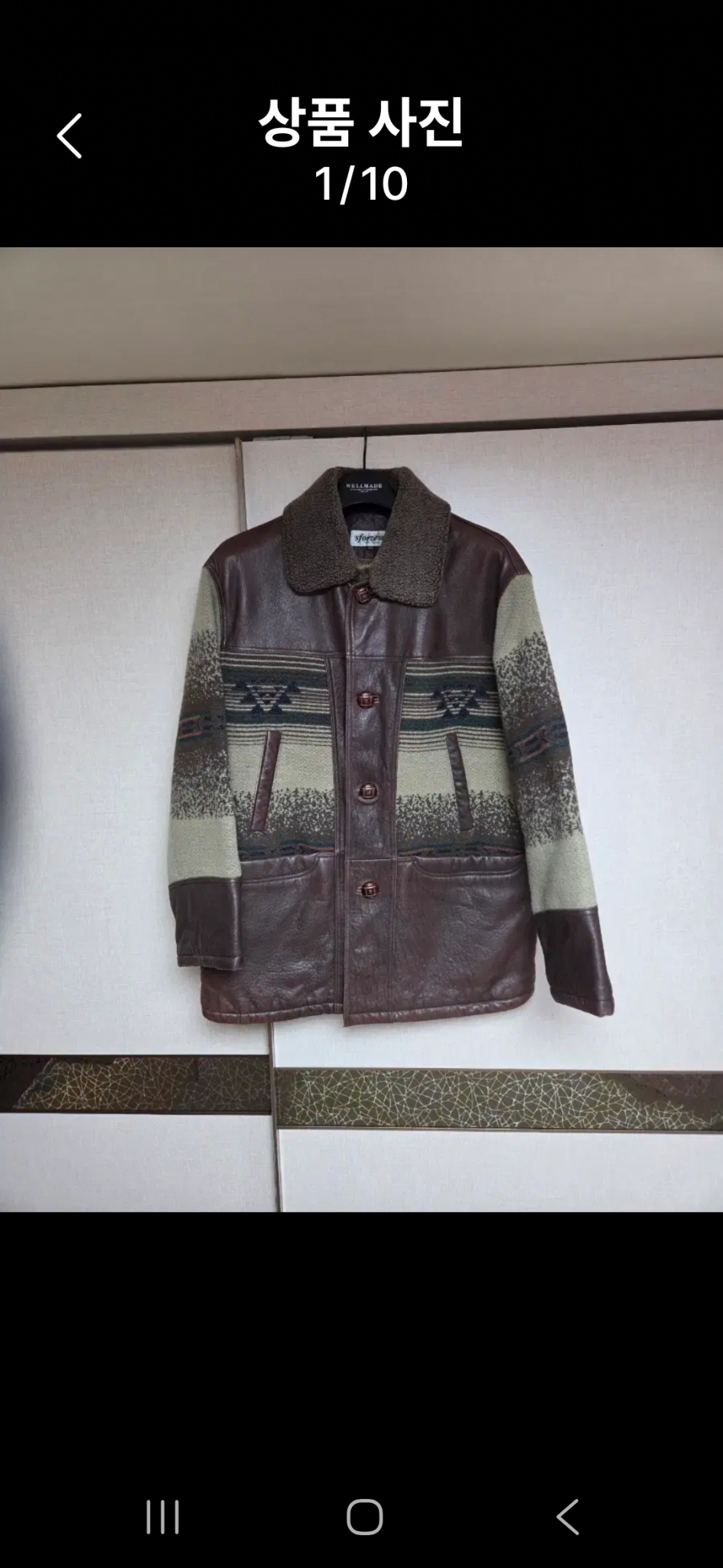 Sforzesco[이탈리아] 천연양가죽 무스탕 105