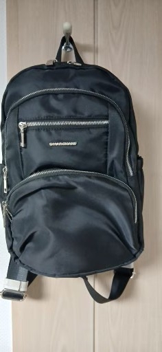 오마샤리프 여성 백팩 블랙