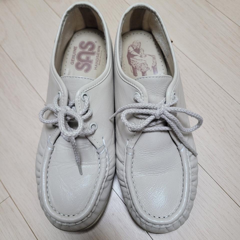 사스 (SAS) 여성용 가죽 컴포트화