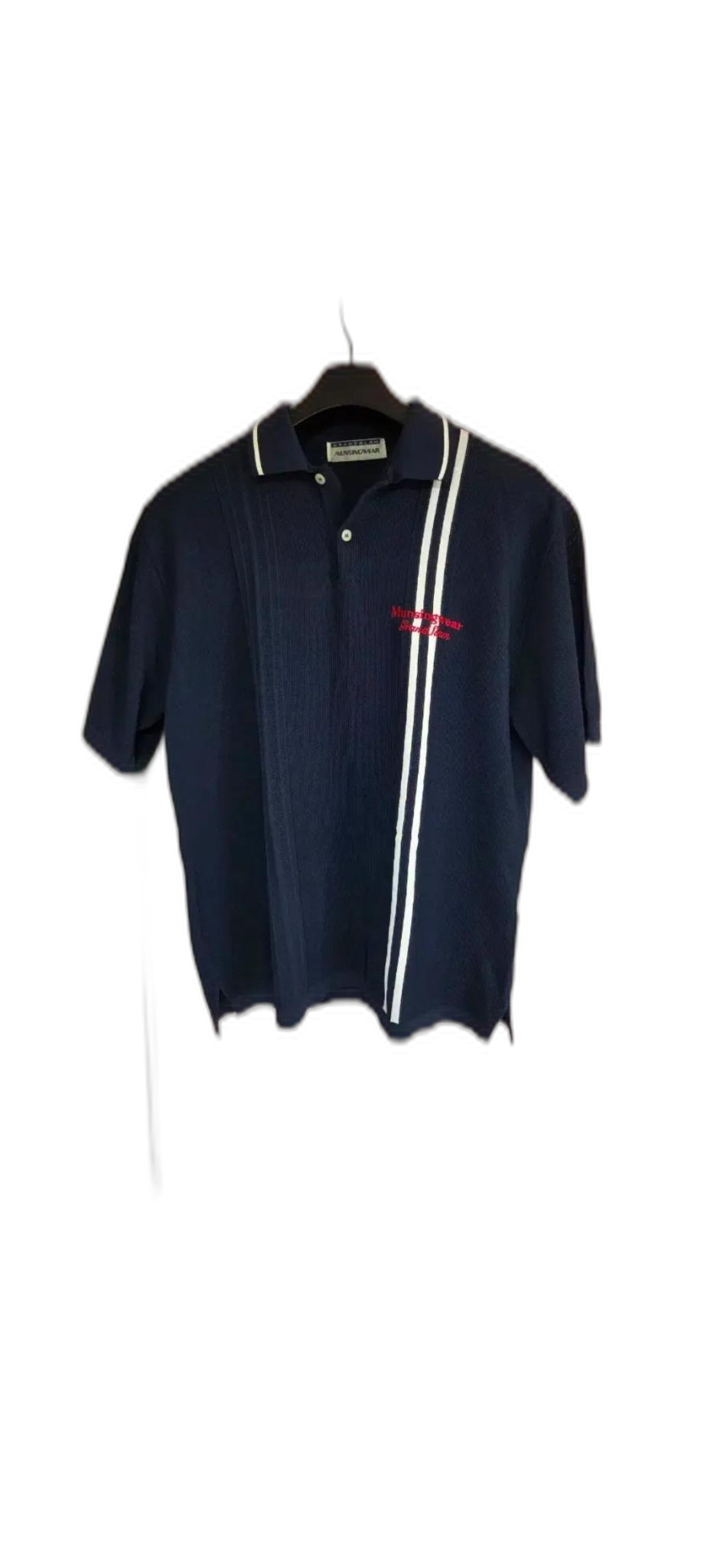 먼싱웨어 네이비 카라반팔티100~105