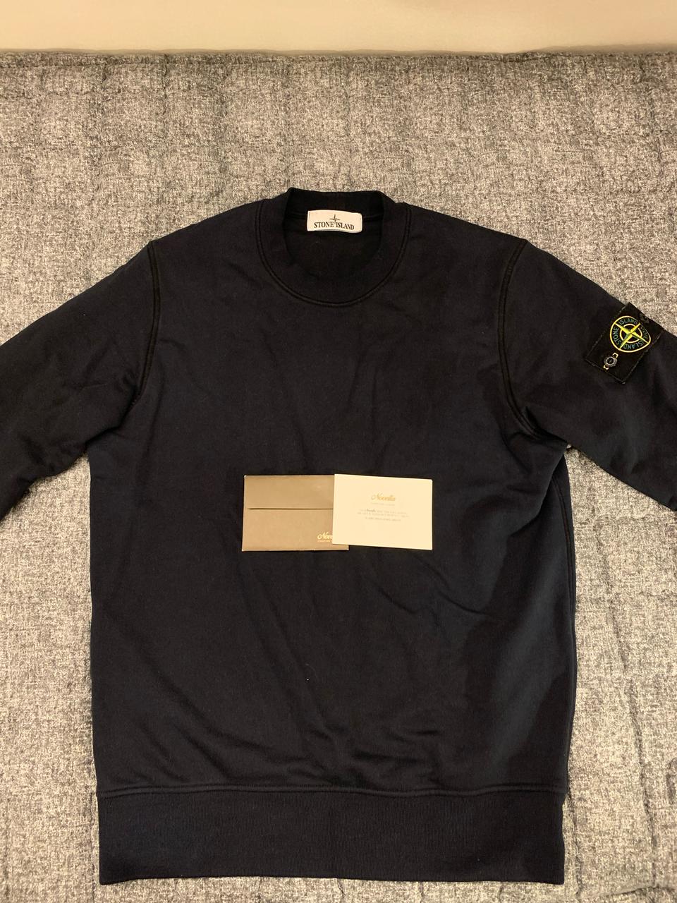 정품 이벤트 스톤아일랜드 맨투맨 네이비/블랙 S