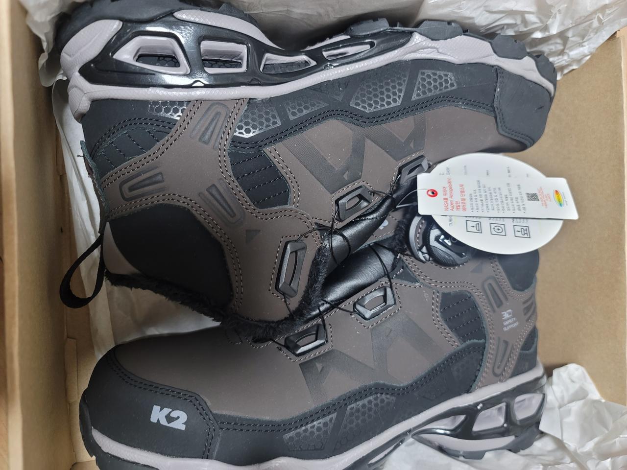 k2-86  방한 안전화 260