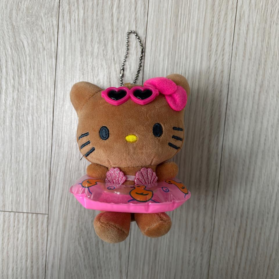 [새상품] 태닝키티 튜브 키링