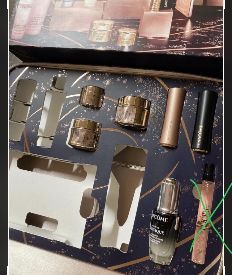 새상품) 2024 랑콤 홀리데이 뷰티 박스+랑콤바우치1개