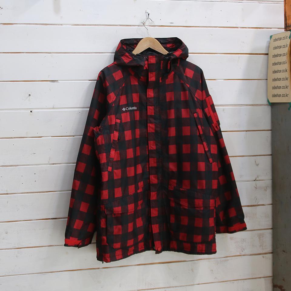 (착용컷) Columbia 체크 스키 자켓 (남성용 103)
