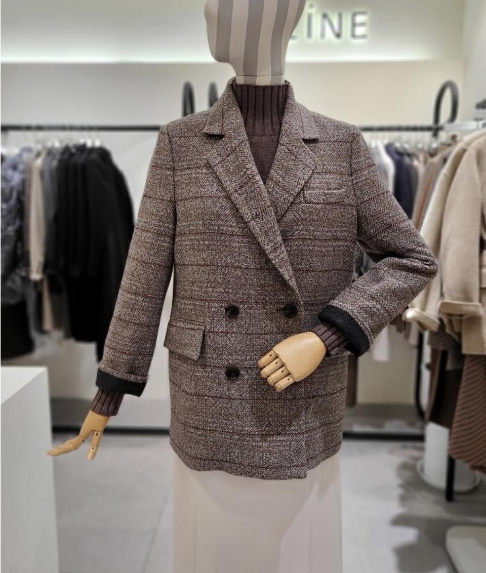 LINE 라인어디션 모직 자켓 겨울자켓