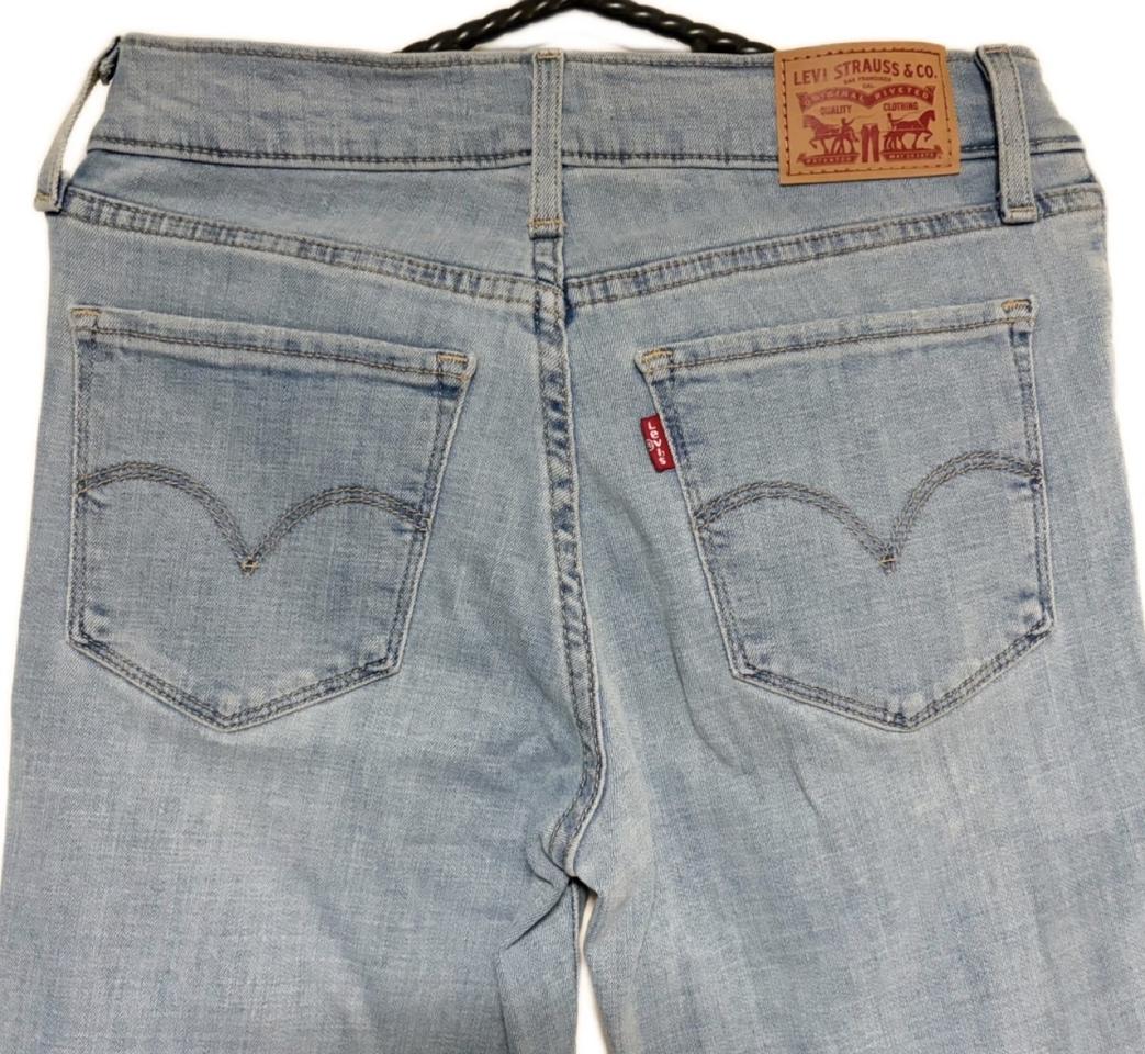 리바이스 연청 스키니 바지