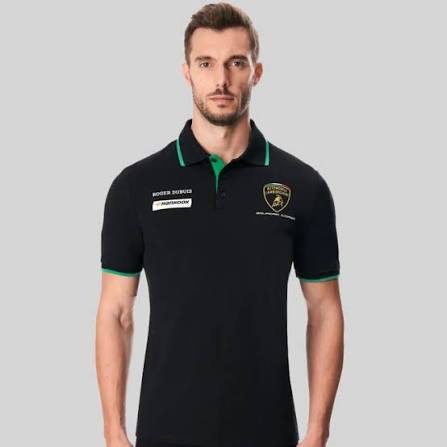 [탭채 새제품] 람보르기니 스쿼드라 코르세 폴로셔츠 M(100) 12만