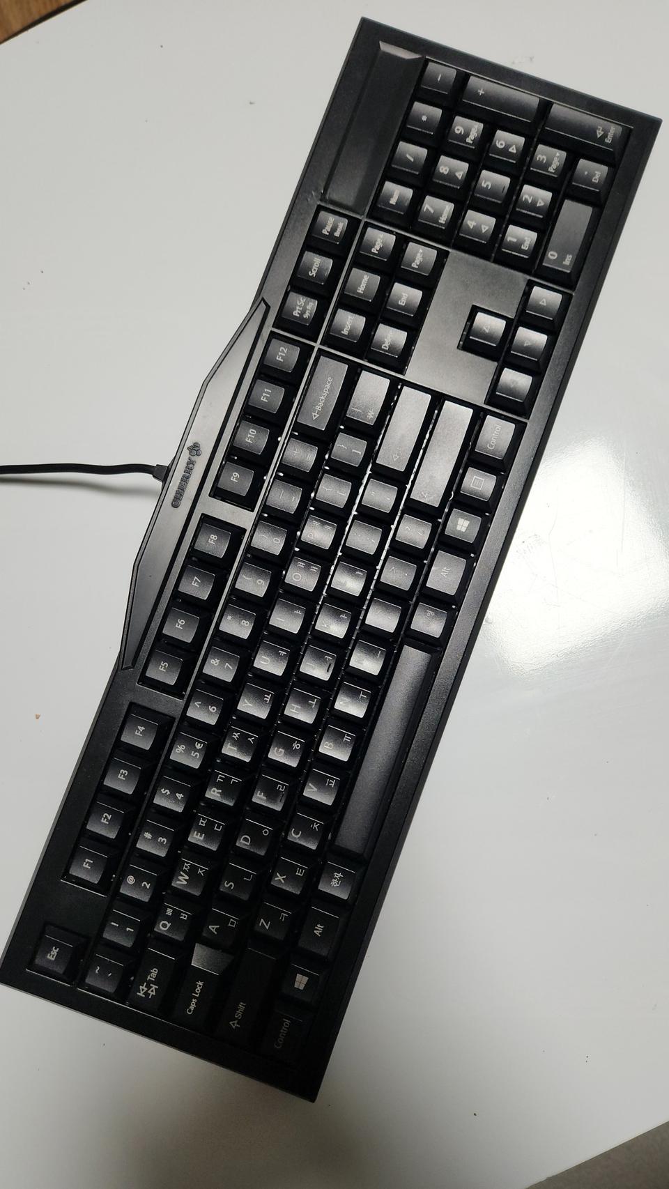 # 체리키보드 MX3800 USB 초기 레어 키보드 급처 / 적축