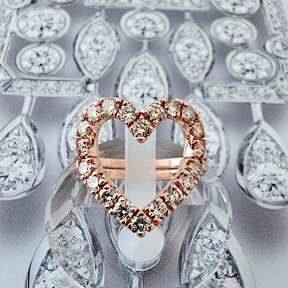 14k  다이아 반지 18k x