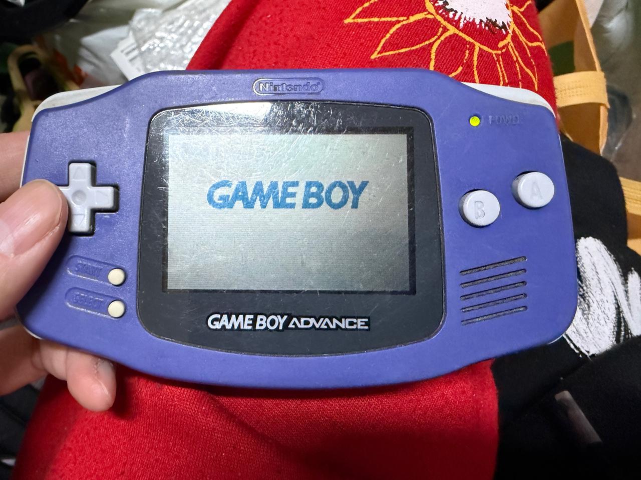 닌텐도 게임보이 어드밴스 바이올렛 일판 순정