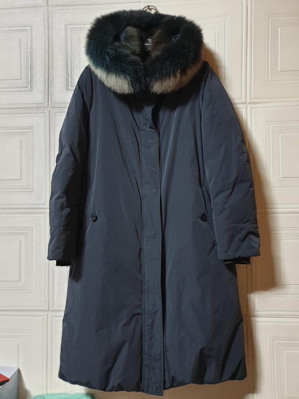 emcee 엠씨 머스크랫 구스패딩 폭스 래빗 밍크