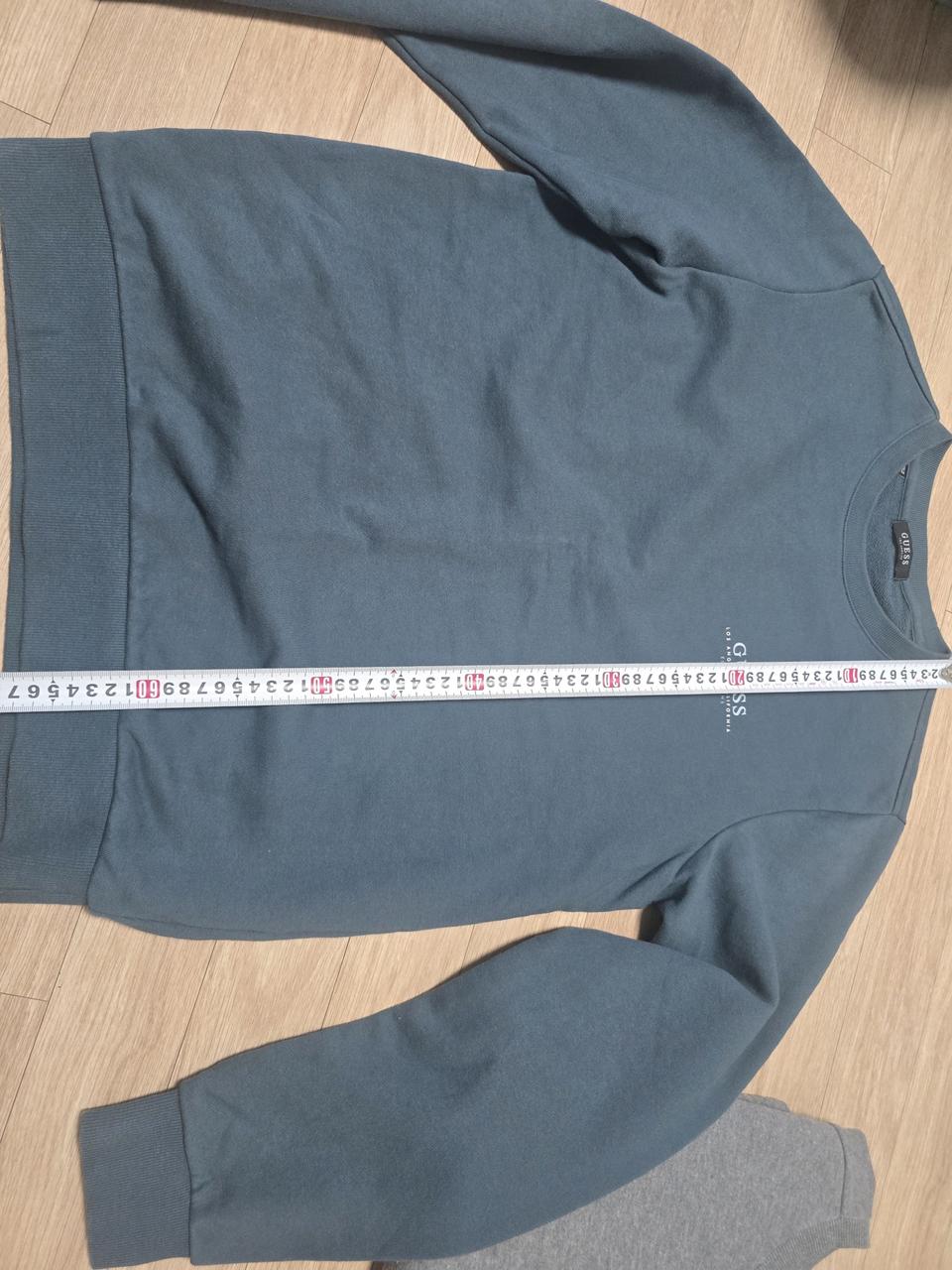 (s) 게스 여성 기모 맨투맨