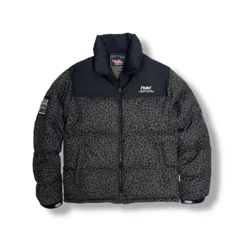 플루크 레오파드 패딩