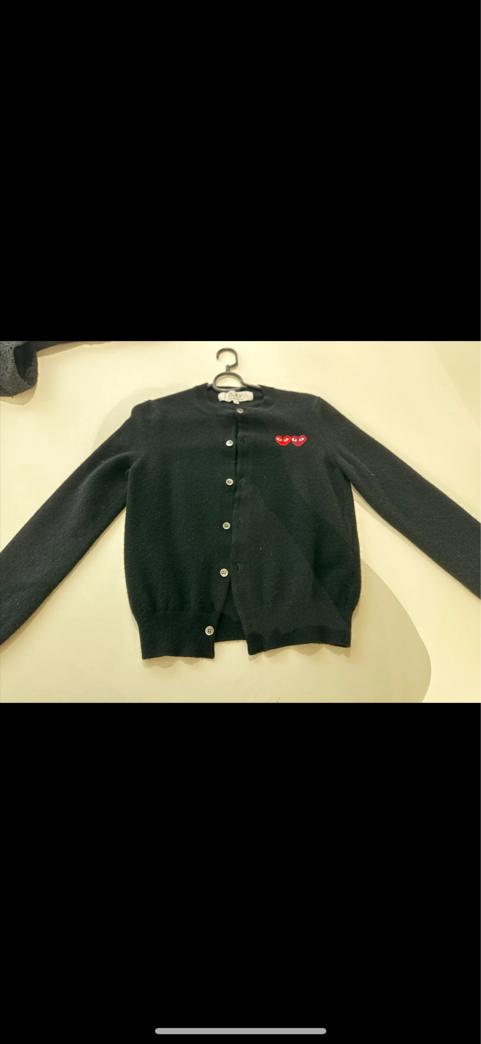 [정품] 꼼데가르송 가디건