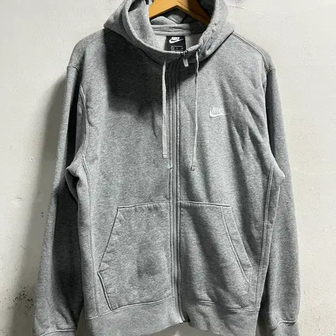 95 나이키 스우시 루즈핏 기모 스웻 후드집업 정품