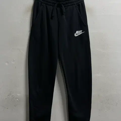 55 나이키 스우시 기모 스웻 밴딩 조거팬츠 바지 정품