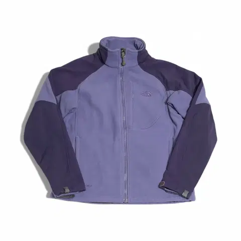 노스페이스 퍼플 플리스 자켓 xs