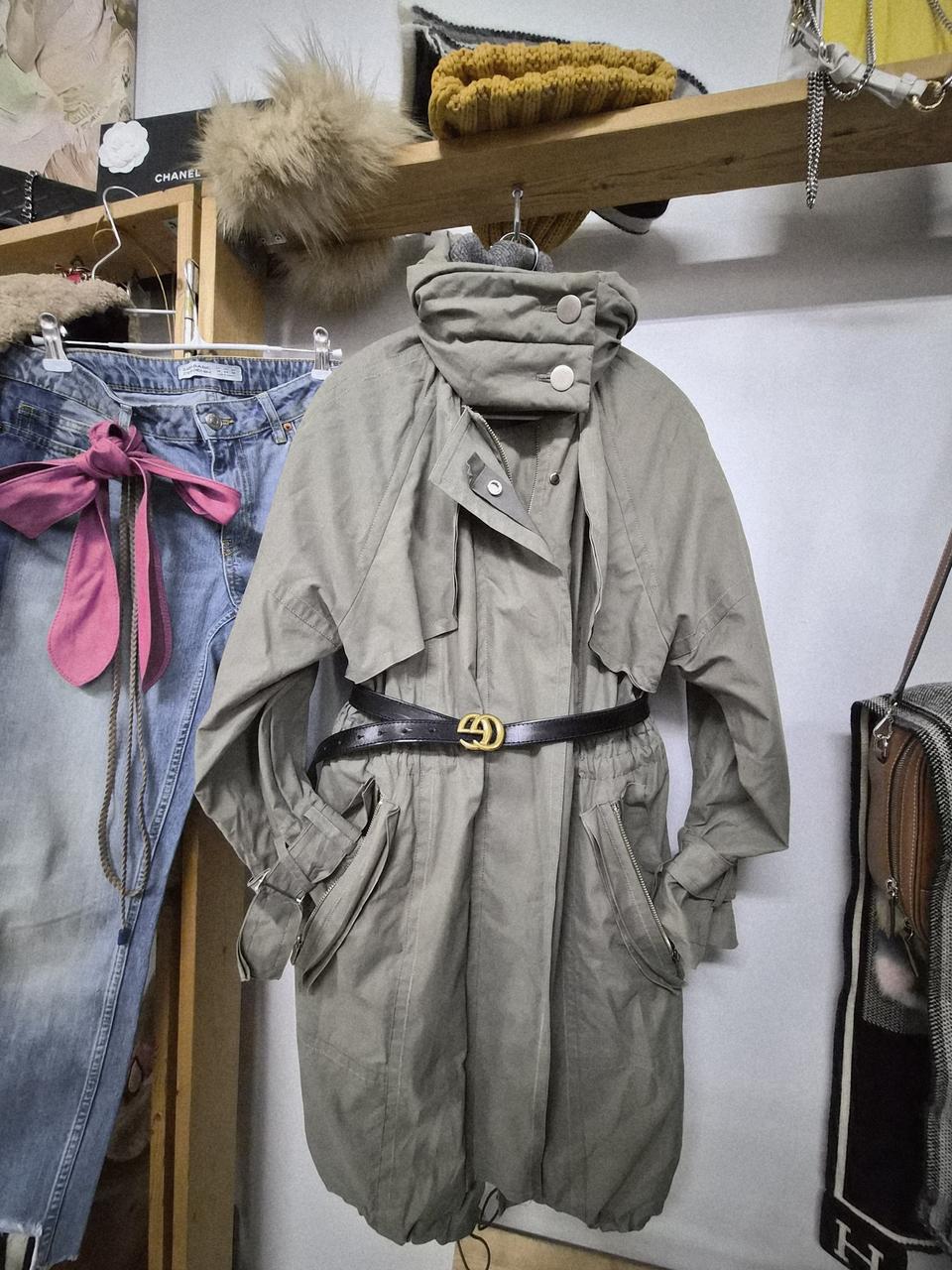 오브제 야상 트렌치 코트