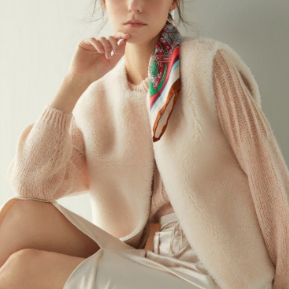 루나코어스 양털 조끼