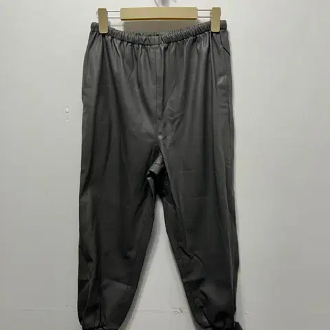 페이퍼문 여성 레더 조거 바지 팬츠 M