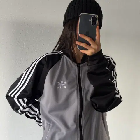 [L]아디다스 니고베어 회검 트랙탑 져지