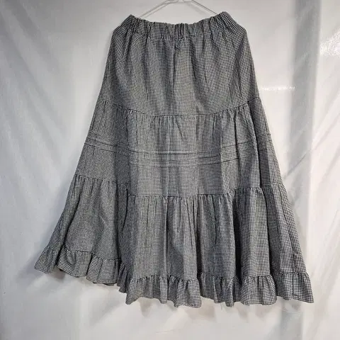 도도1 고방체크 캉캉스커트 FREE