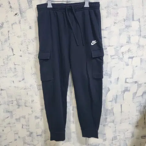 나이키 기모 카고 조거 트레이닝 팬츠 XL