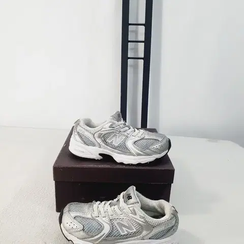 뉴발란스 키즈 530 실버 운동화 175