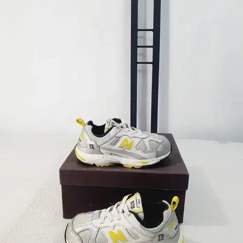 뉴발란스 키즈 878 실버 운동화 160