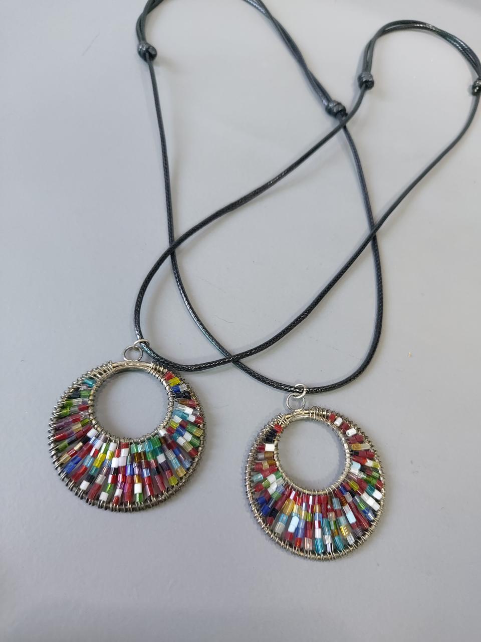 보헤미안 장식 목걸이