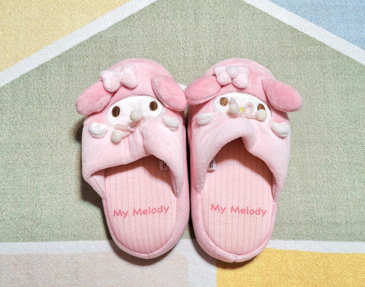 마이멜로디 실내 슬리퍼 핑크