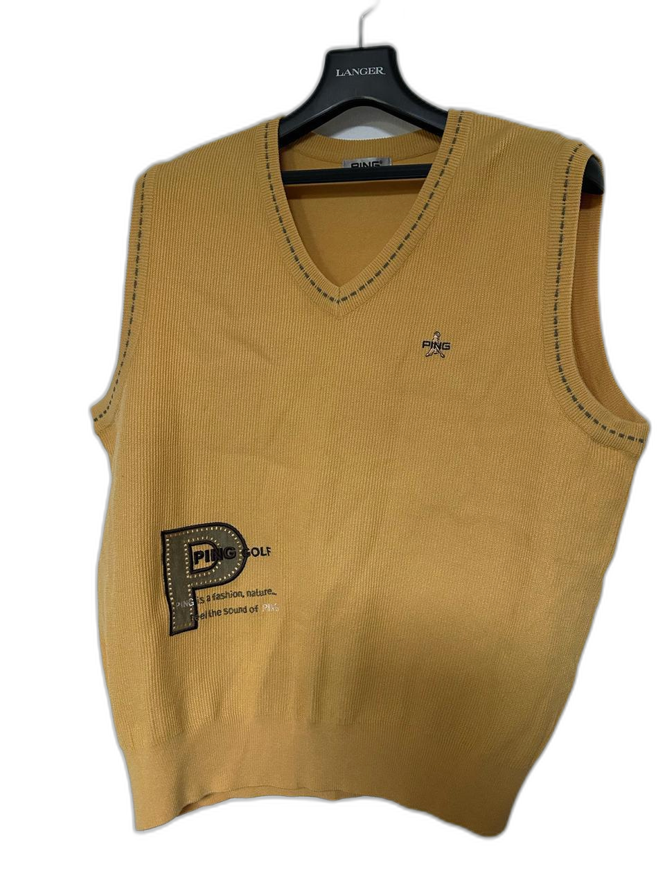 핑골프 남성 니트 베스트