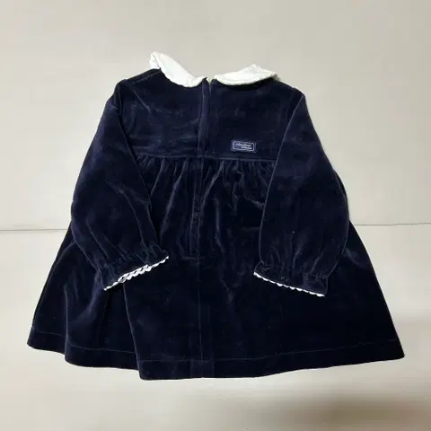 아가방 벨벳 원피스 80