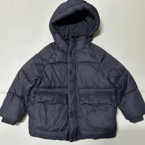 자라 키즈 블랙 푸퍼 패딩 4-5세/110